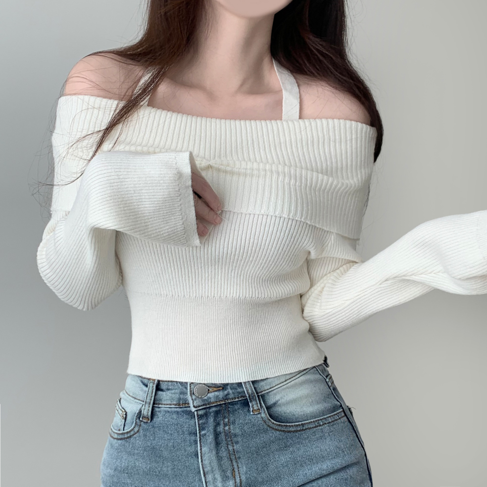 Lily Halterneck Knitwear