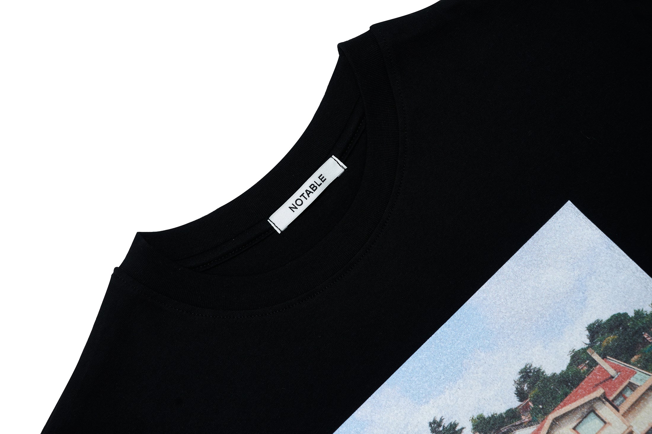 GRAPHIC BOAT T-SHIRT - BLACK