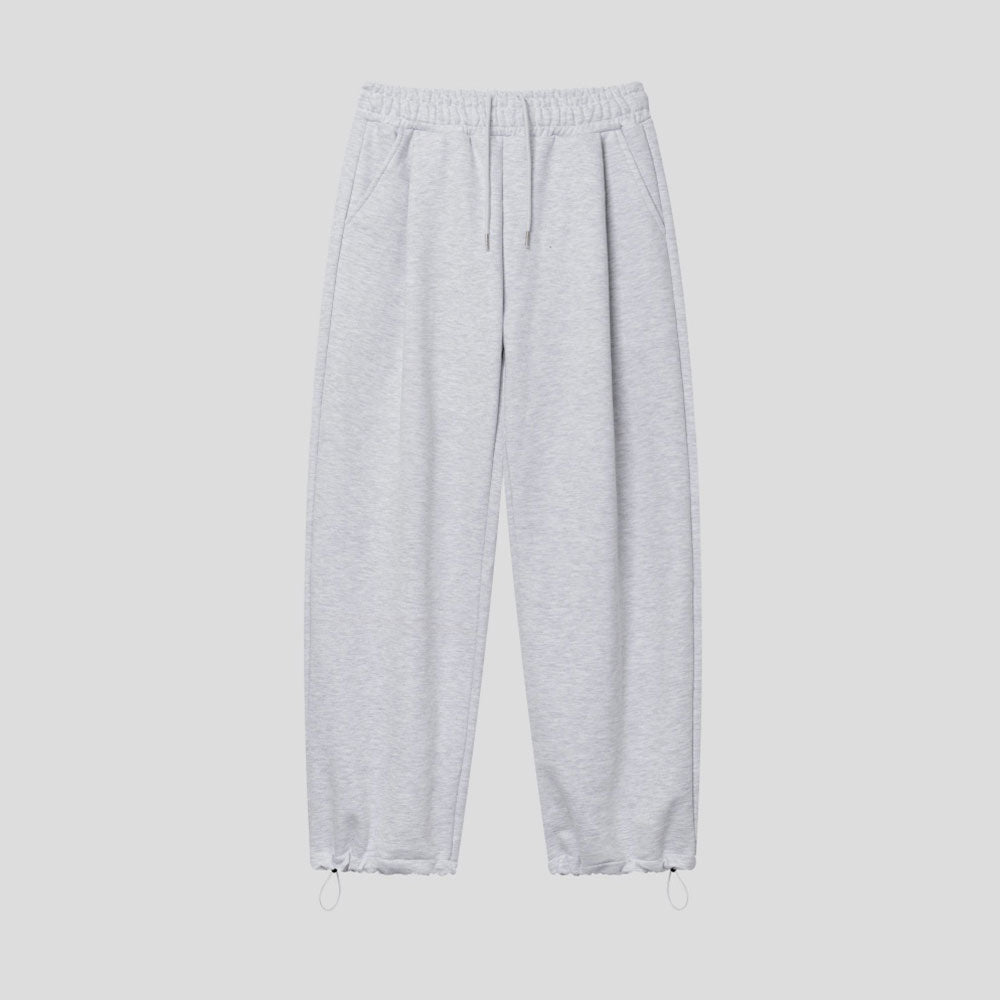 ASCLO Deep Wide Tuck Sweat Pants (3color)