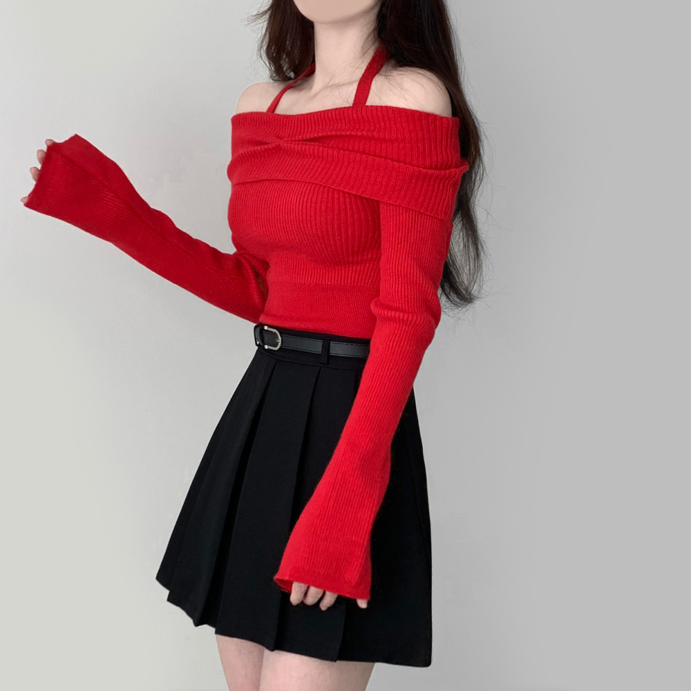 Lily Halterneck Knitwear