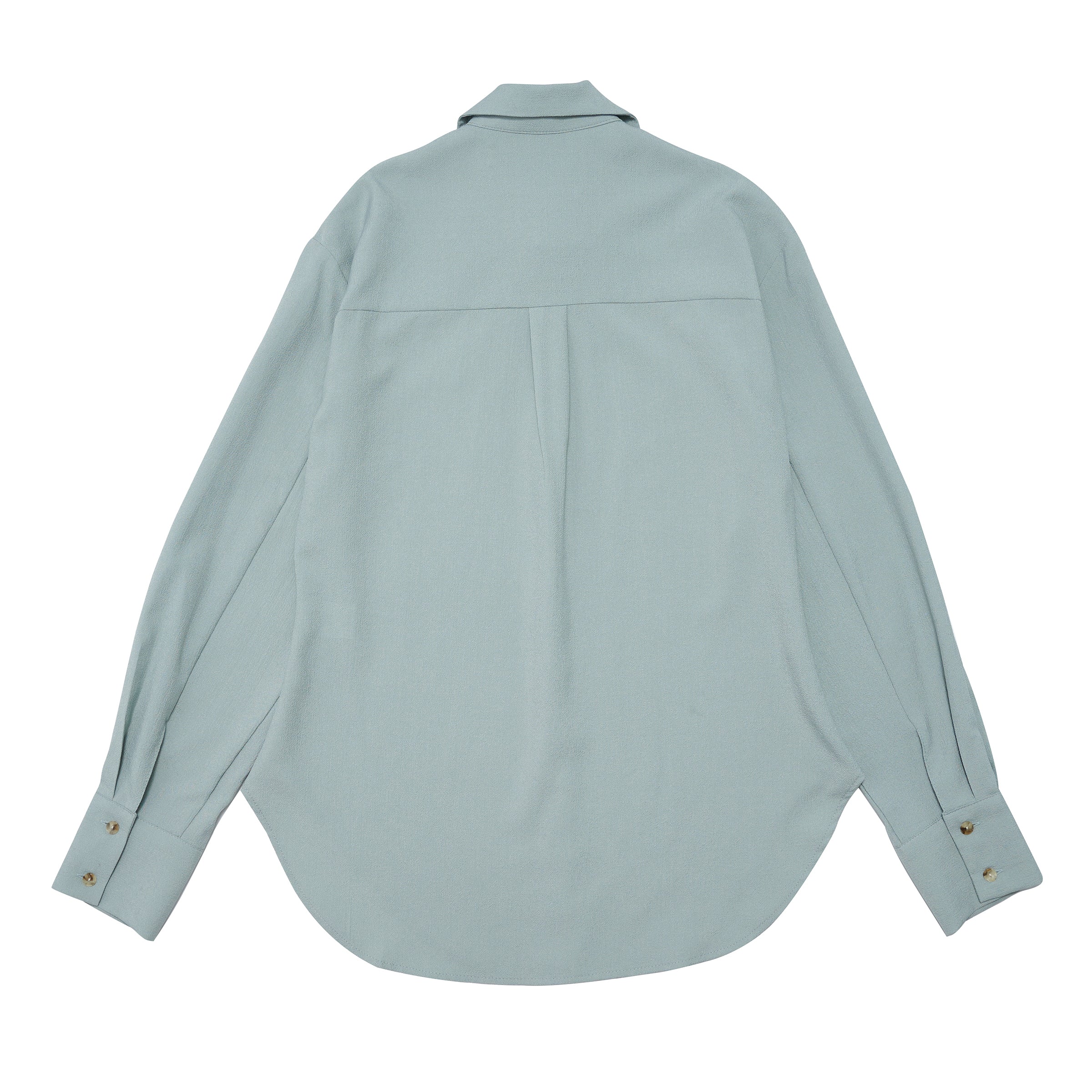 HALF HIDDEN BLOUSE -MINT