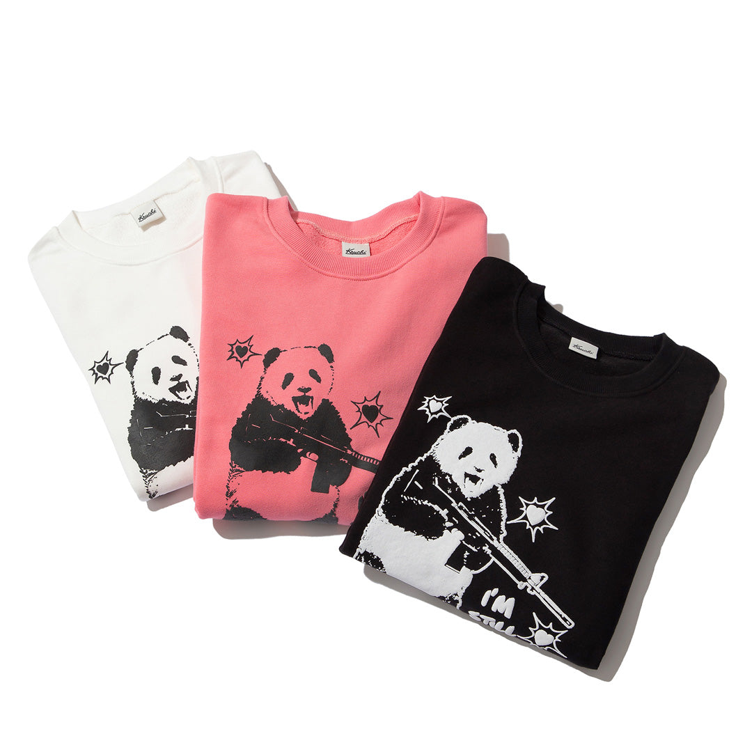 HUNGRY PANDA SWEATSHIRT (PINK)