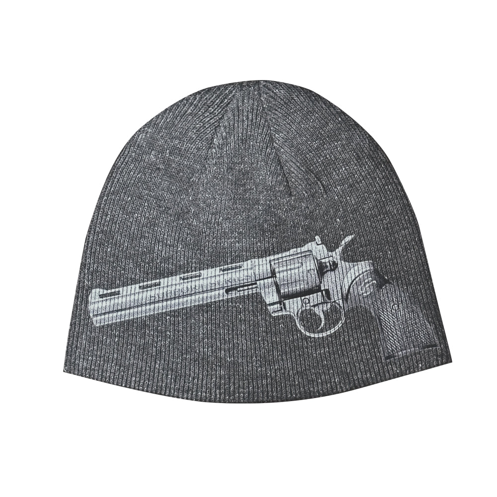 Support Serires GunMen Beanie Grey ビニー ニット帽