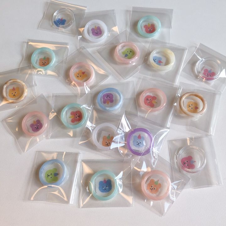 Color Acrylic Rings (9 colors)