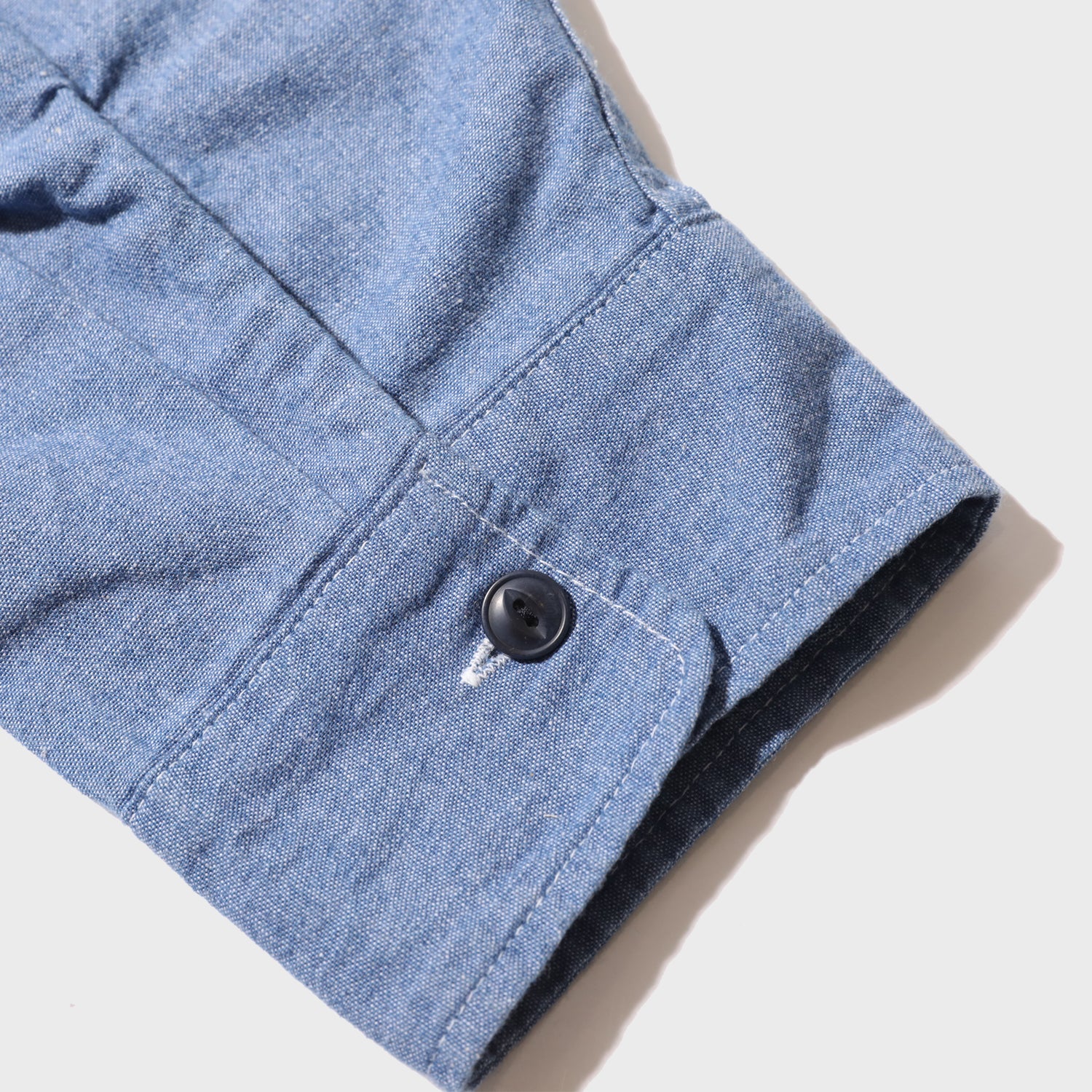 “No More War!" Chambray Shirt