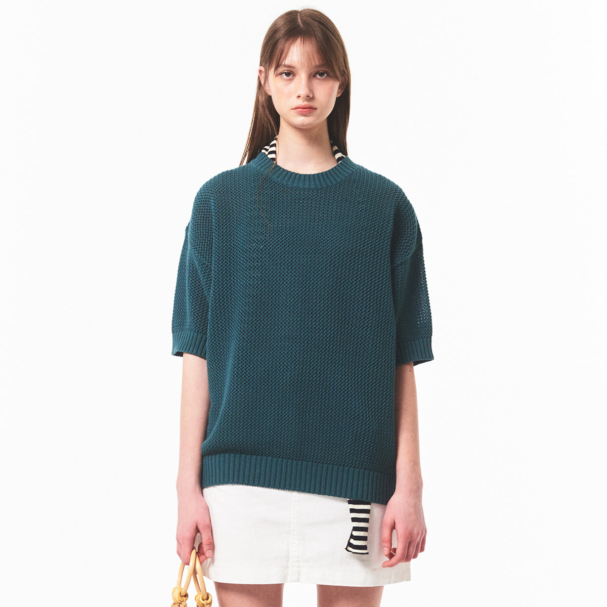 Basket Oversized Punching Sweater(3color)