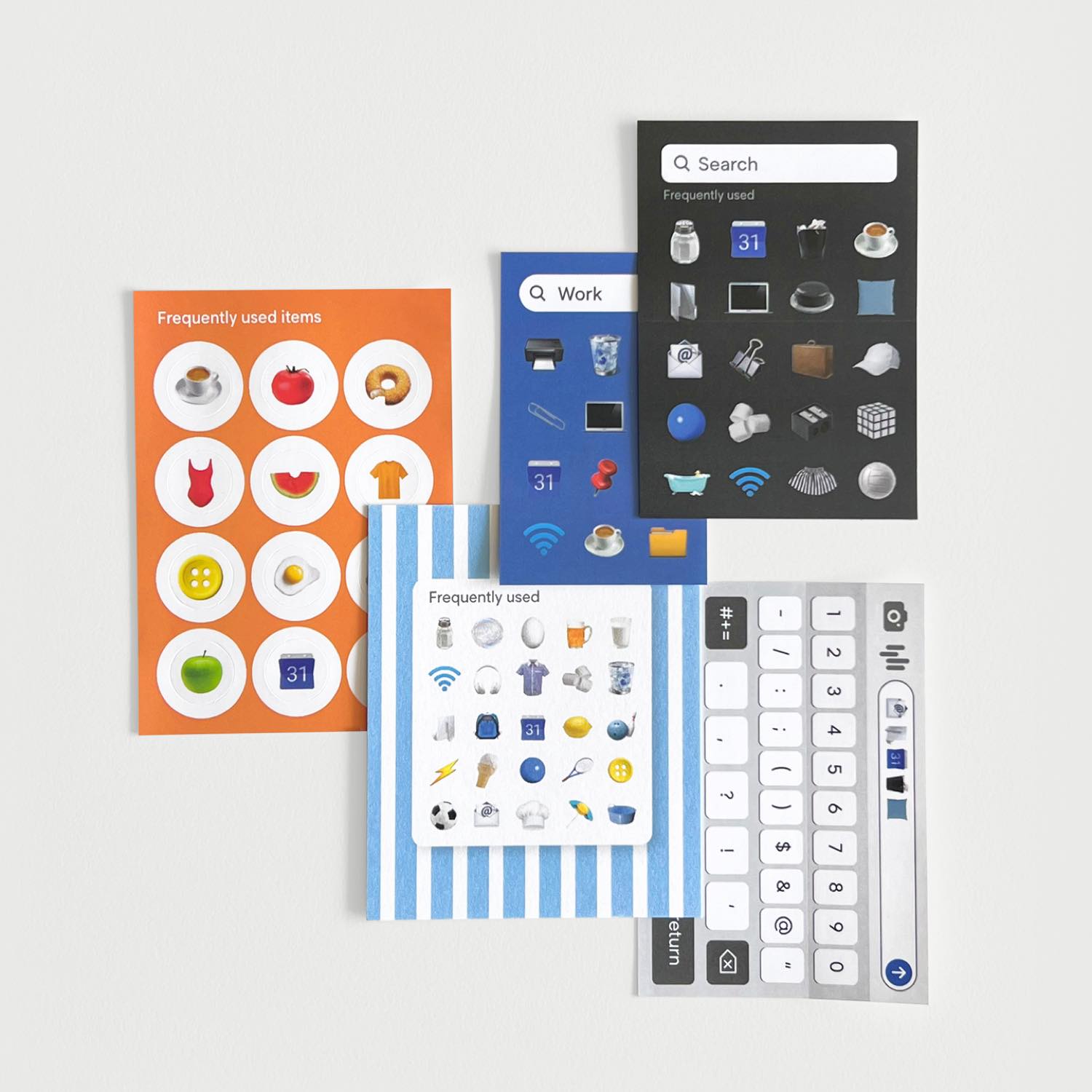 oab emoji pack / scrap sticker set