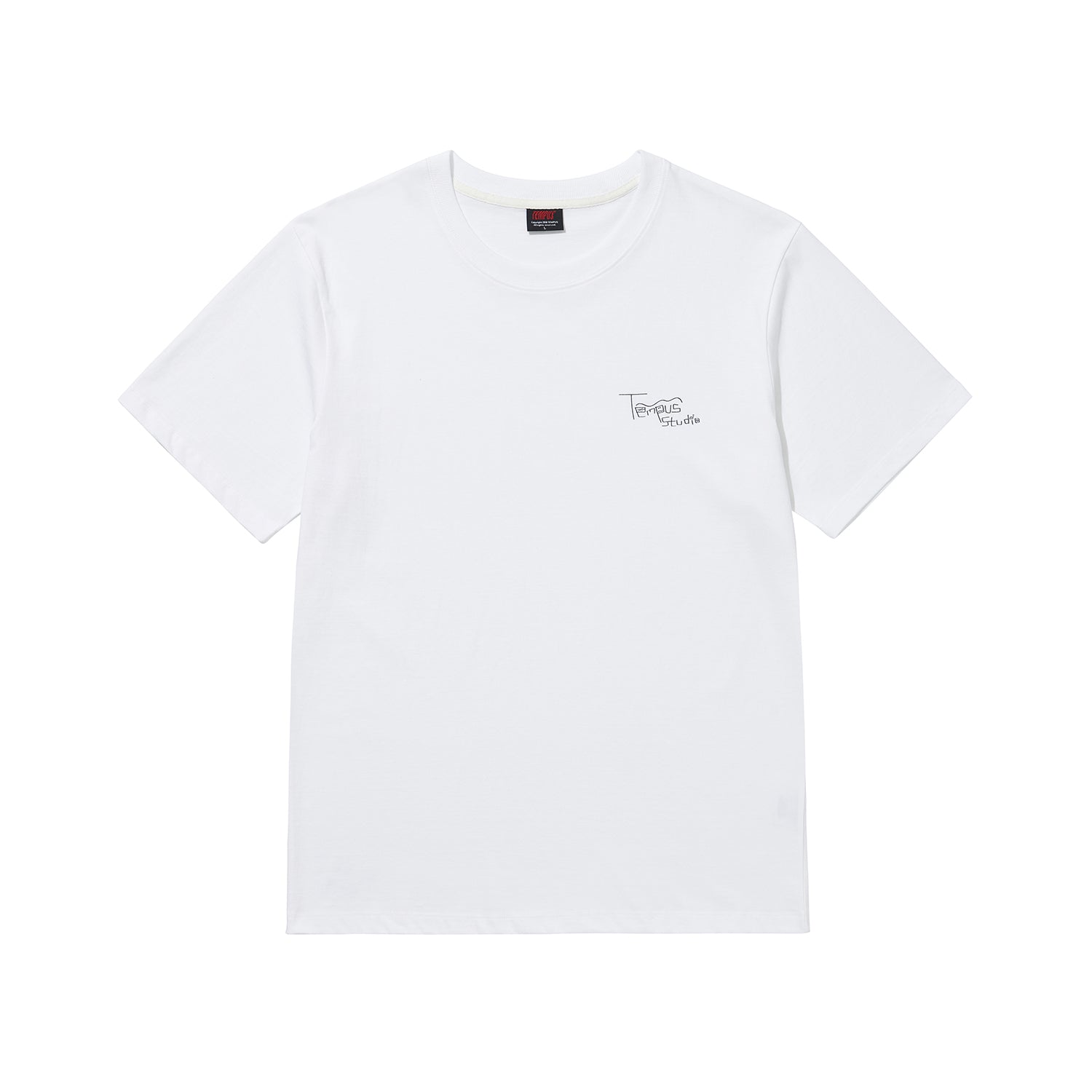 SMALL DOODLE LOGO T-SHIRTS [WHITE]