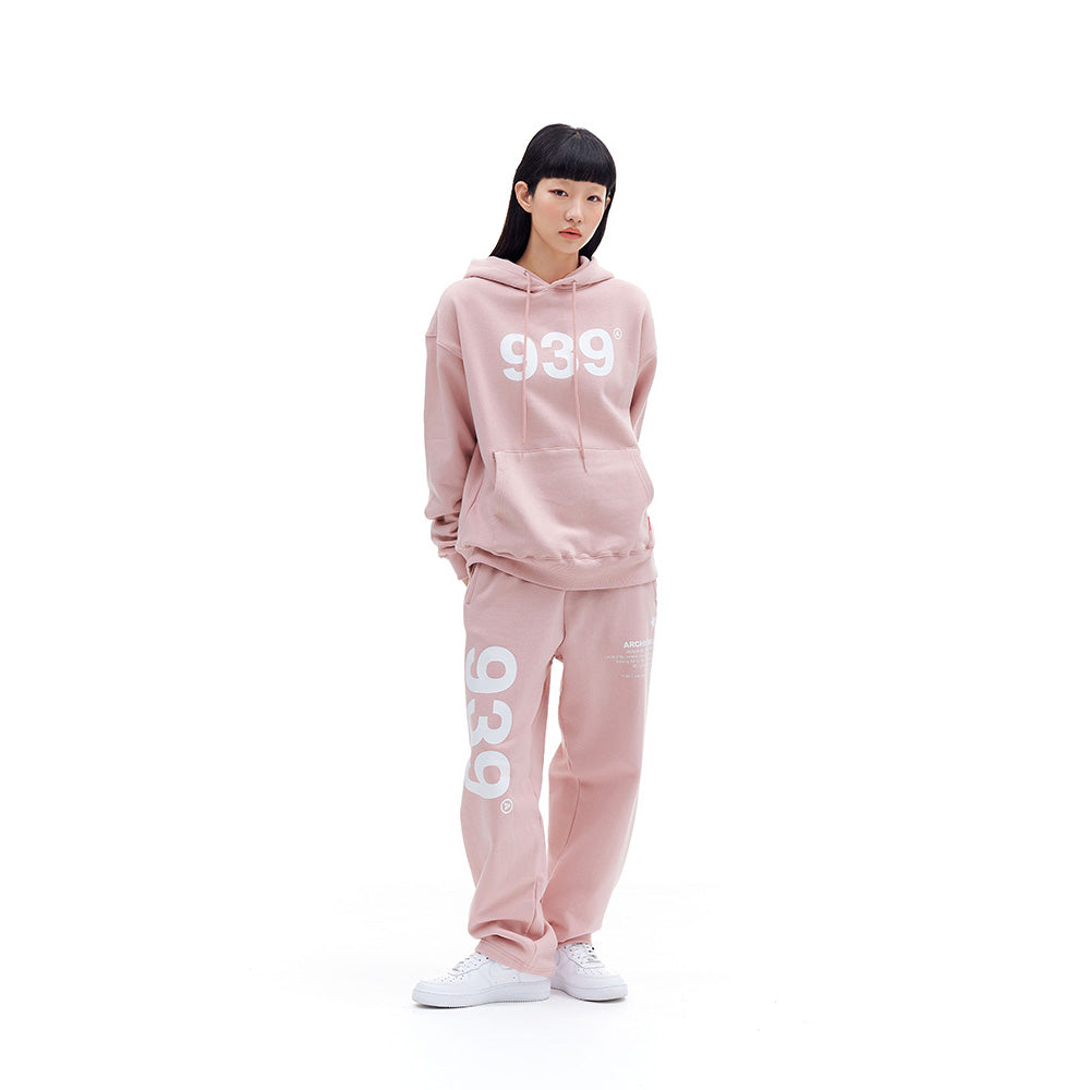 939 LOGO SWEAT PANTS (PINK)