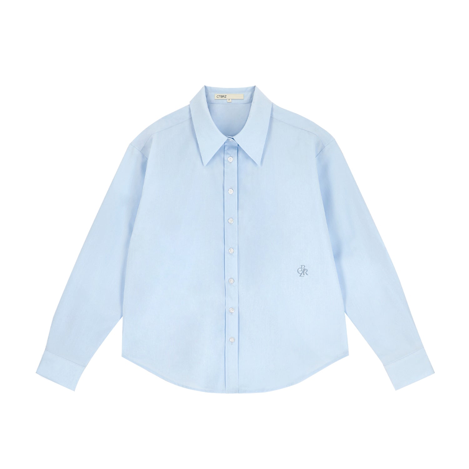 WRINKLE FREE BASIC SHIRT_SKY BLUE