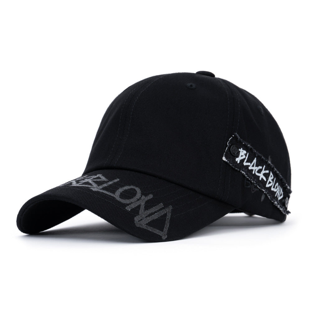 BBD Side Patch Shadow Graffiti Logo Cap (Black)