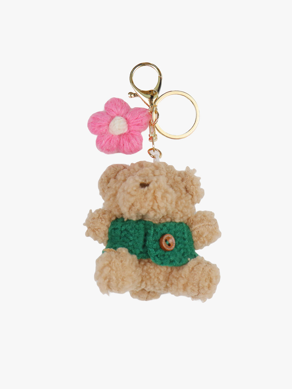 PINKY BEAR KEY RING