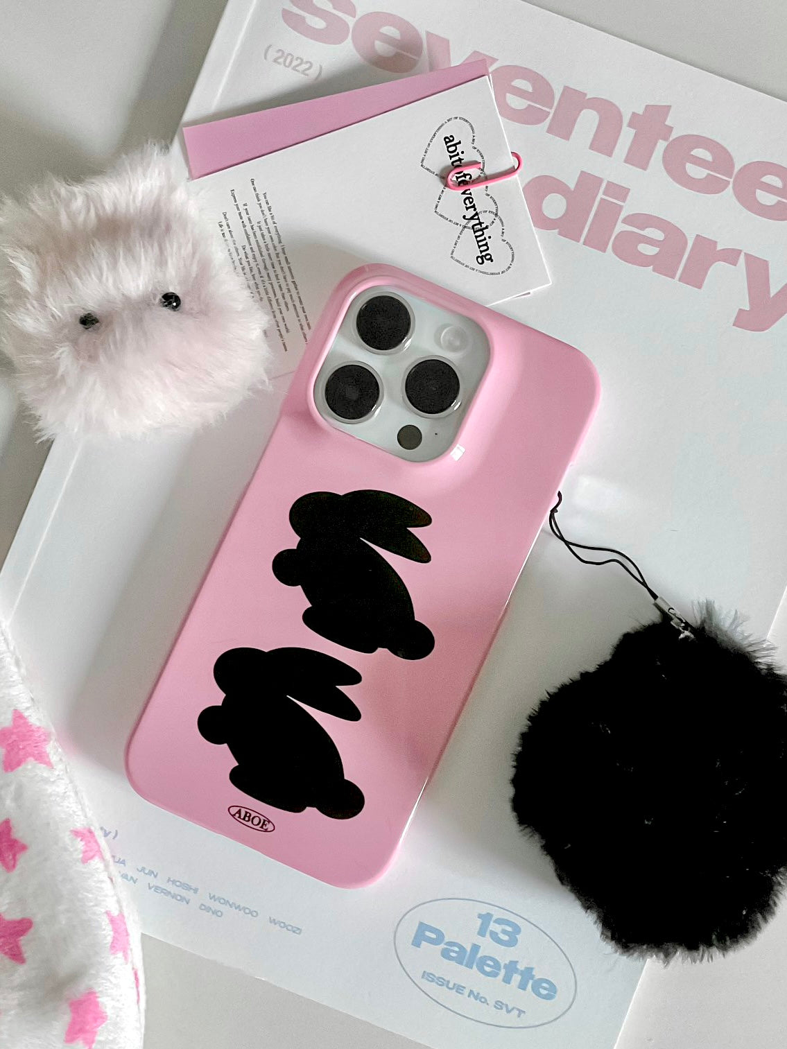 BLACKBUNNY BABYPINK HARD CASE