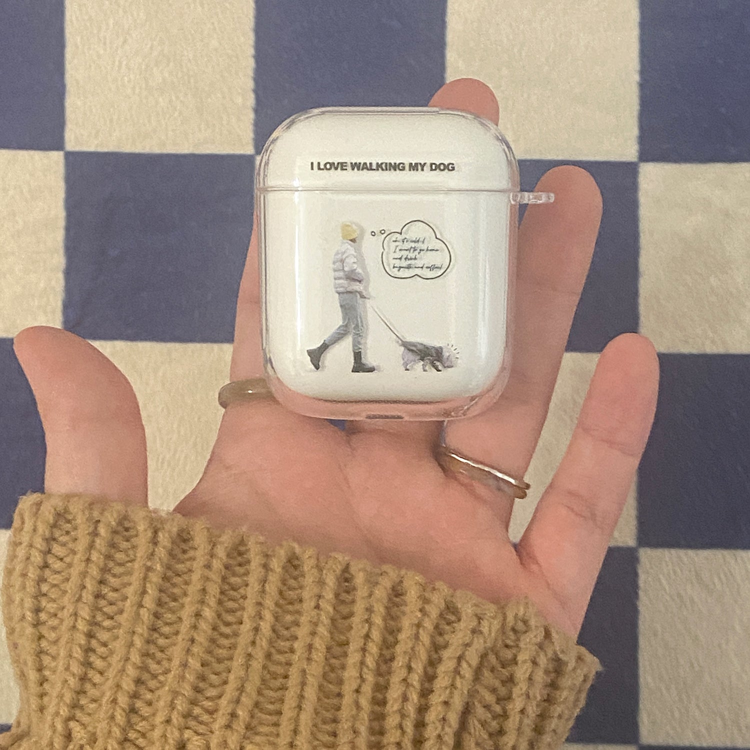 Walking dog Airpods case