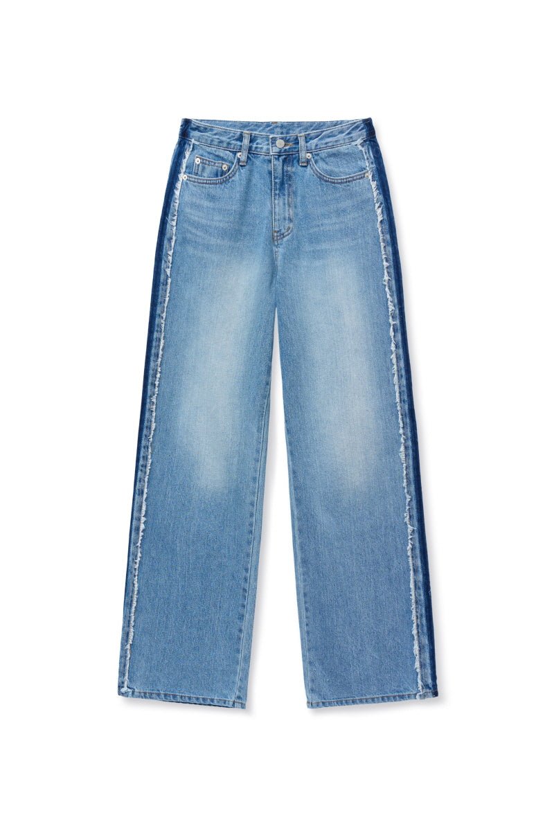 sd line denim pants (blue)