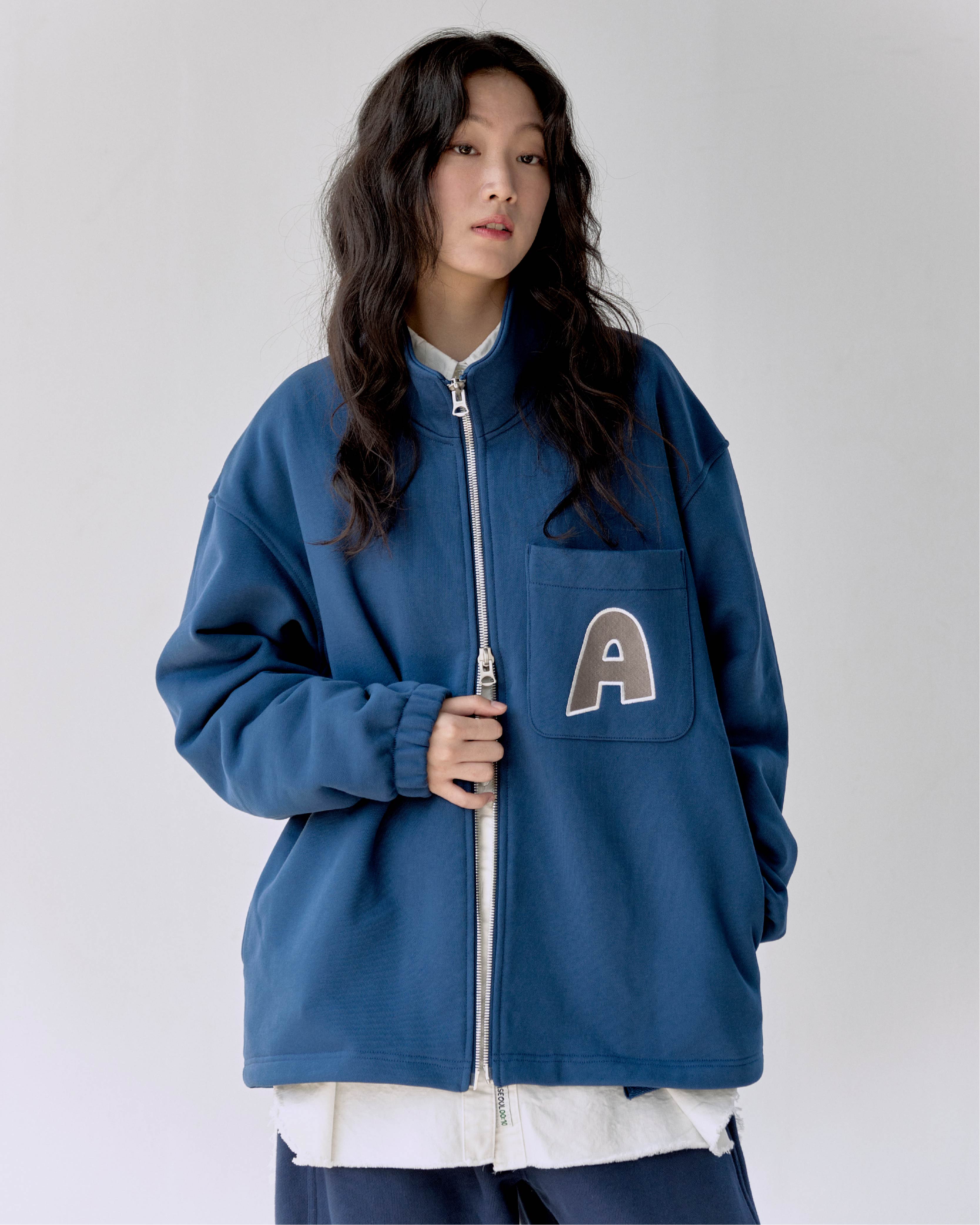 ALARM A ZIP UP NAVY_UNISEX