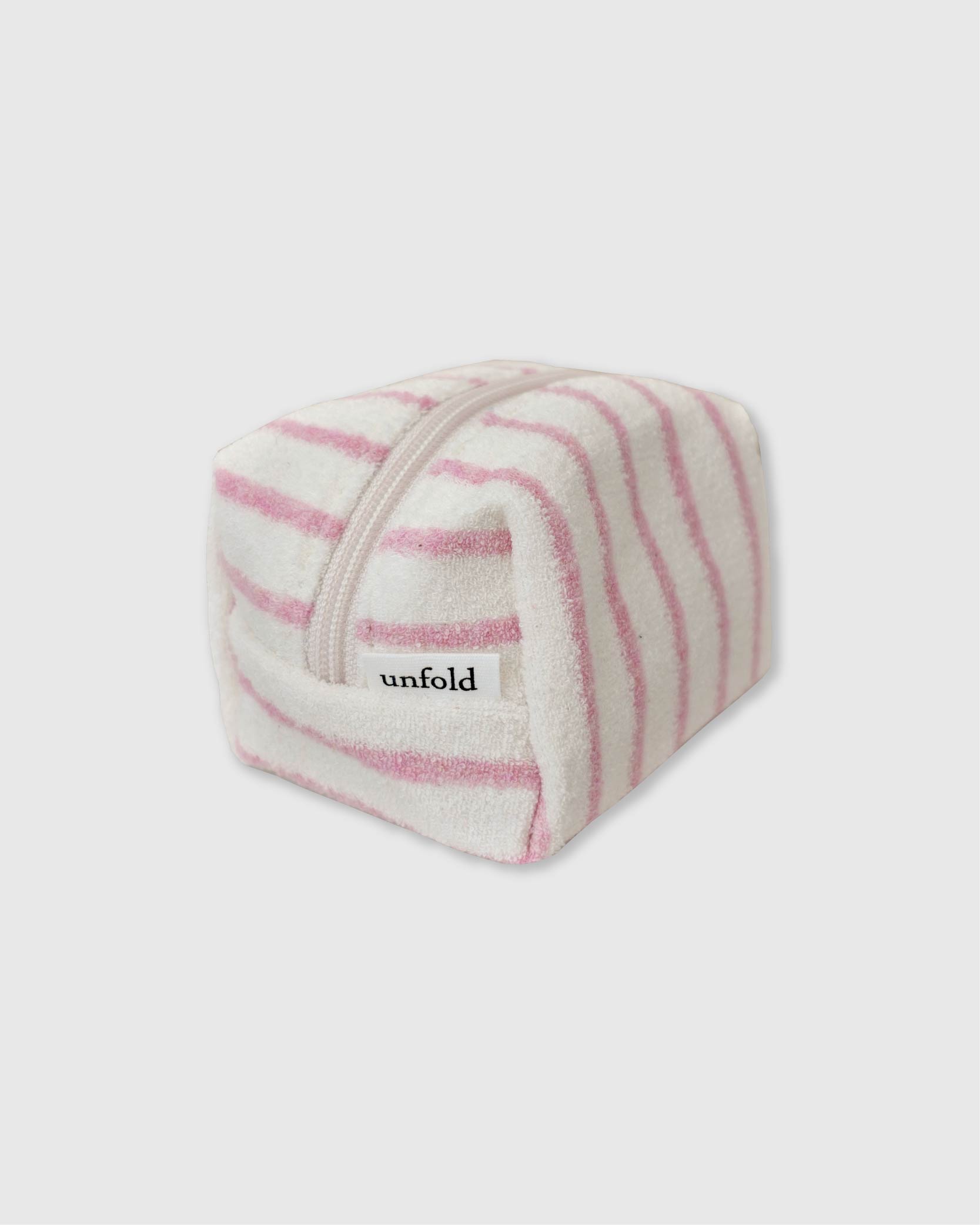 [unfold] stripe terry pouch - Small (6colors)