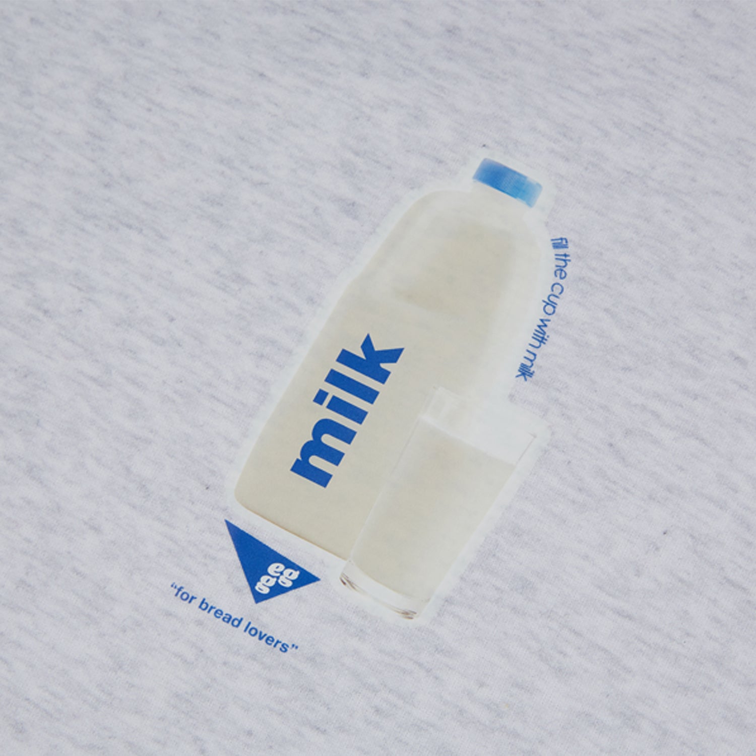 Milk Sweatshirt [Light Grey]