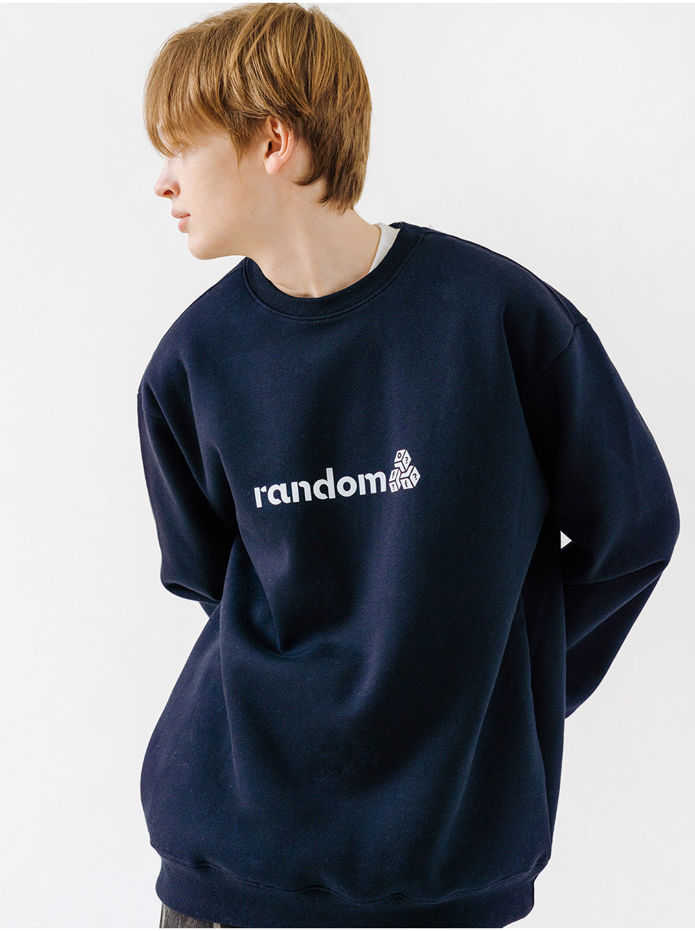 RANDOM WIDTH BOX SWEATSHIRT