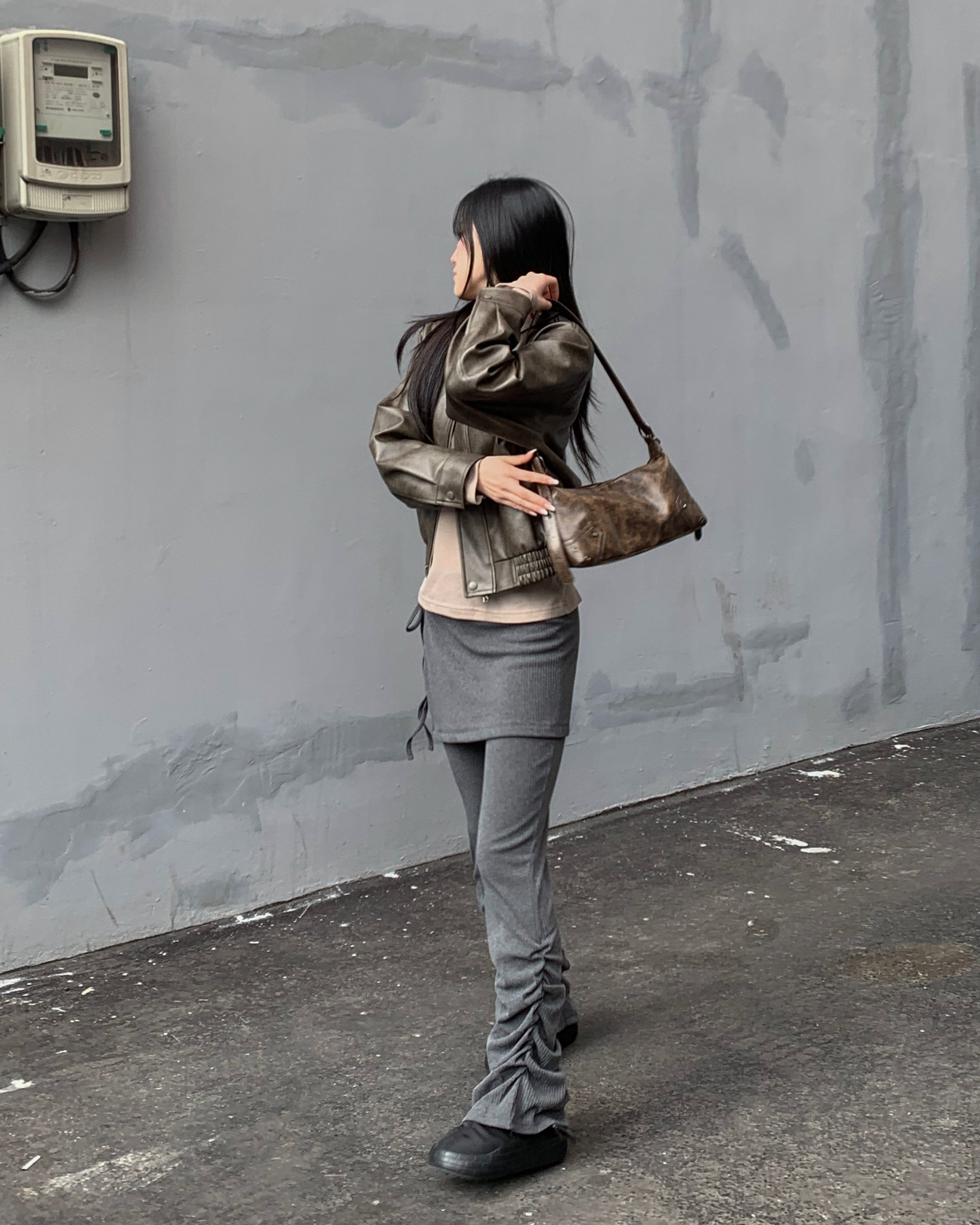 Vintage brown mini bag