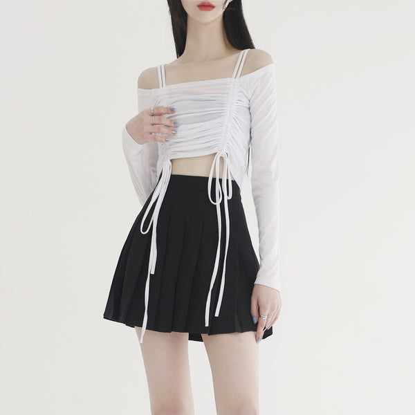 Hahn Basic Pleats Skirt