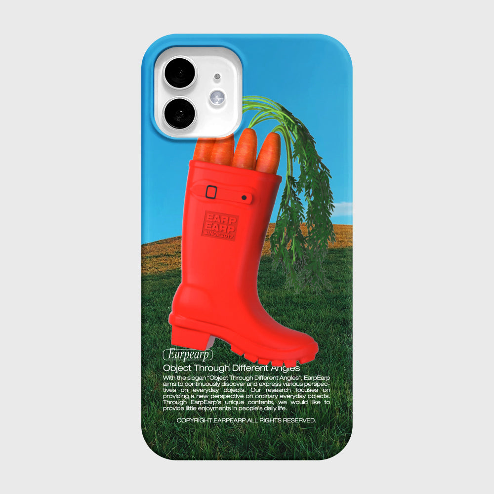 CARROT INSIDE RAINBOOTS-RED(HARD CASE)