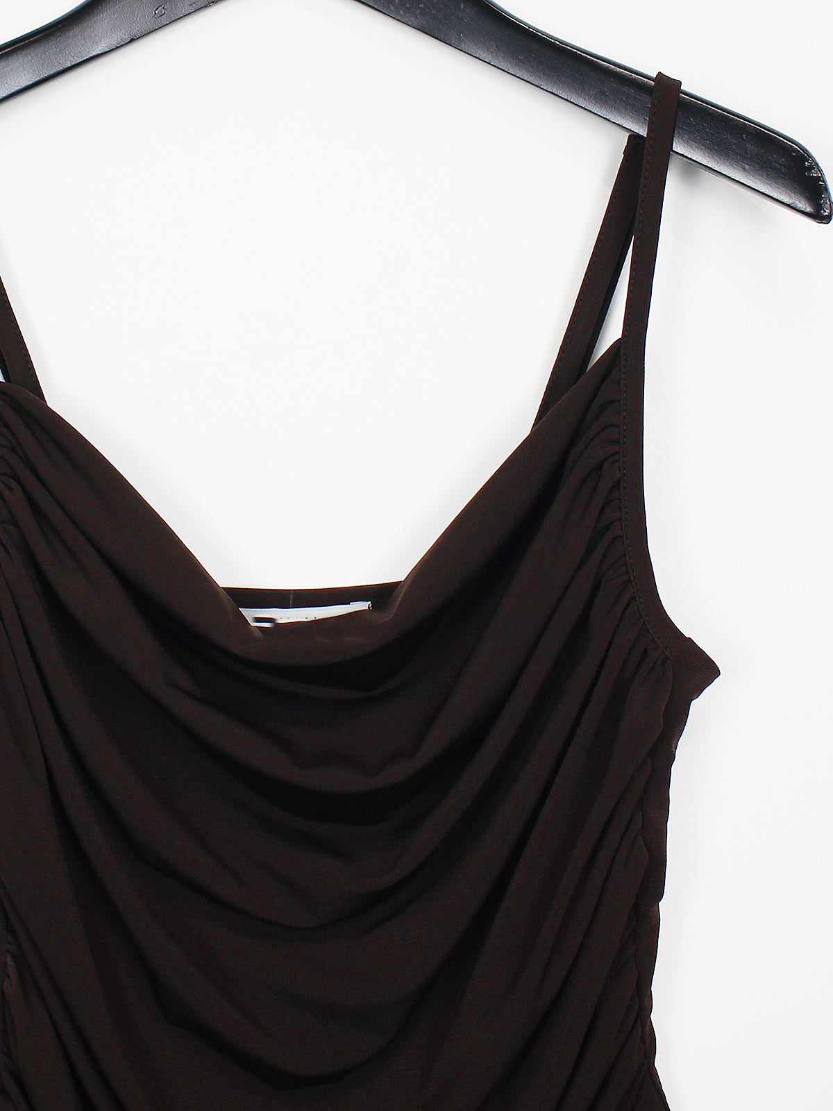 Silky Drape Shirring Sleeveless (2color)