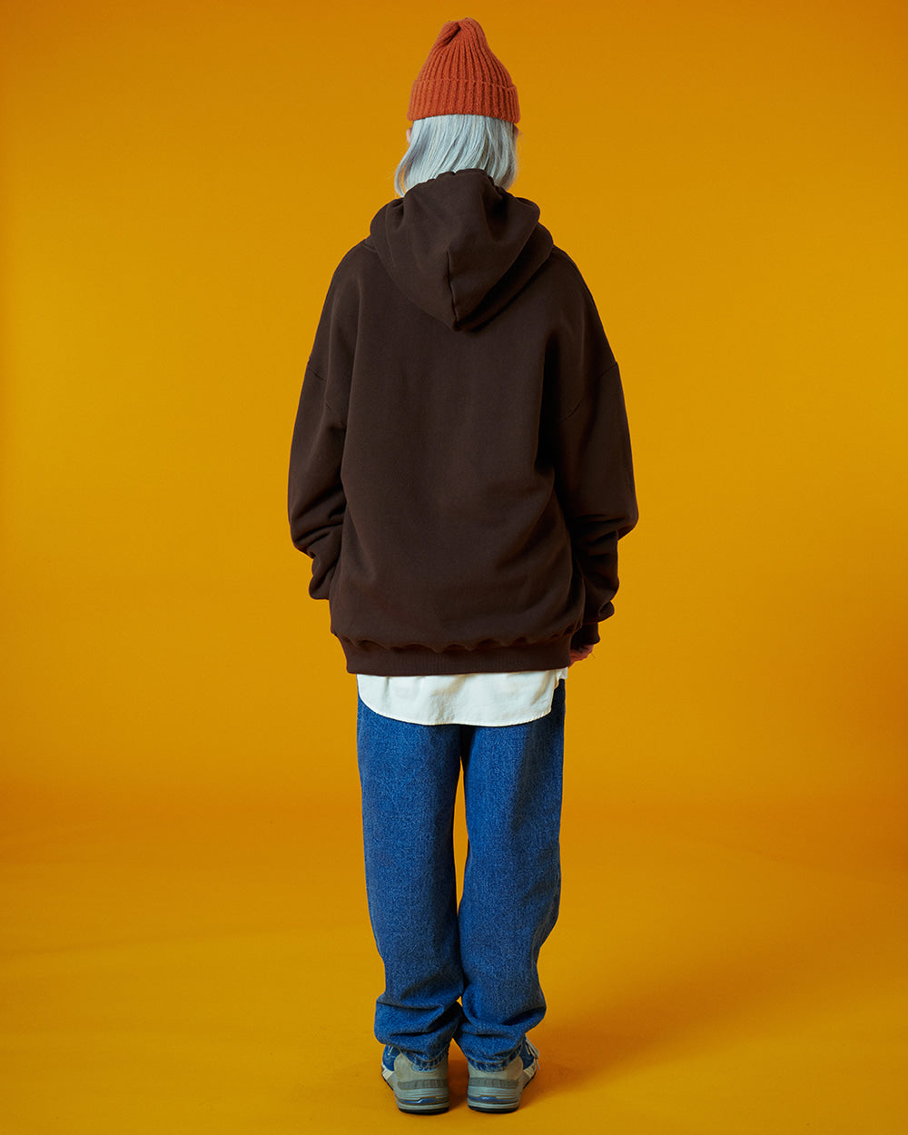 ORIGINAL CANDLEWICK HOODIE-BROWN