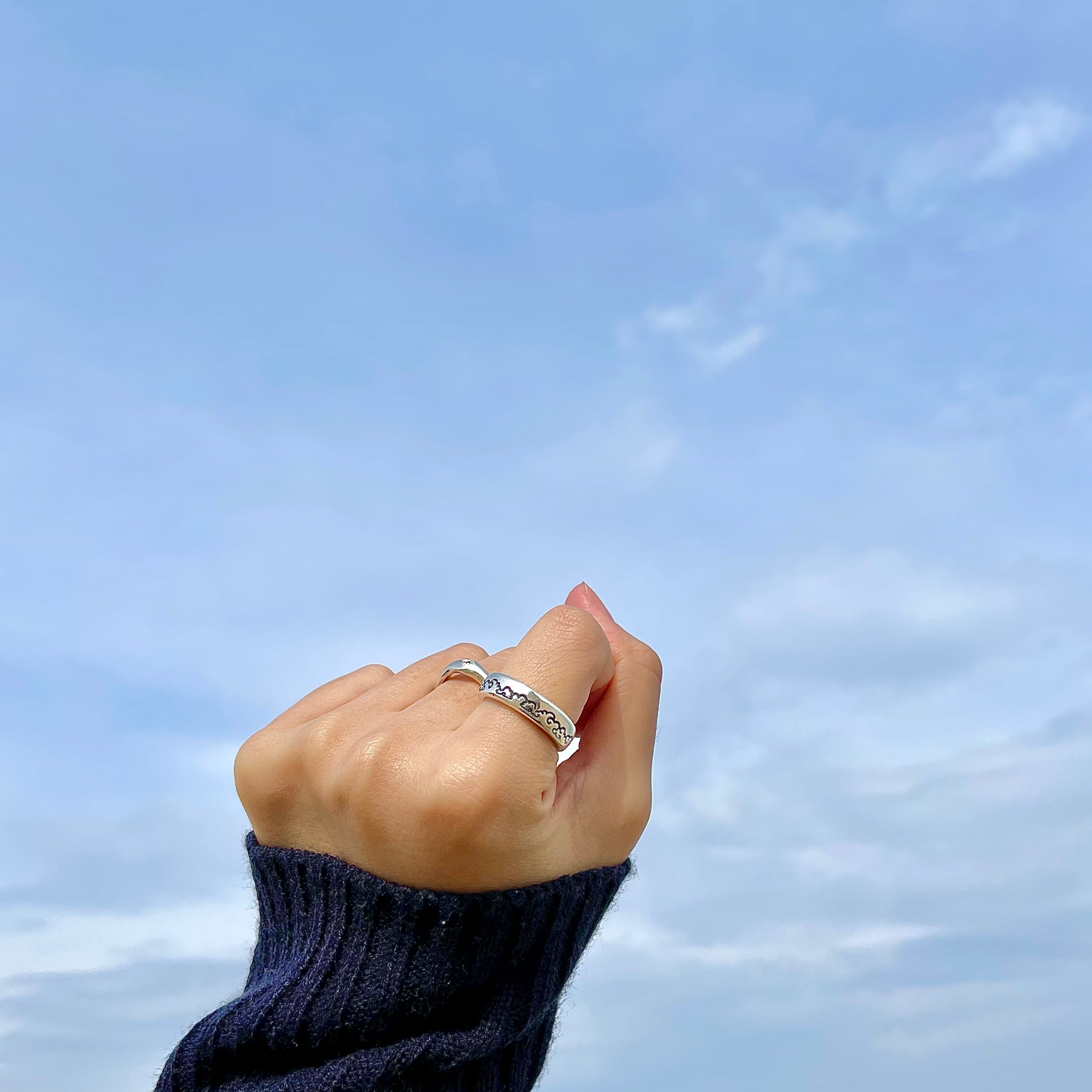 Sky fairy silver Ring