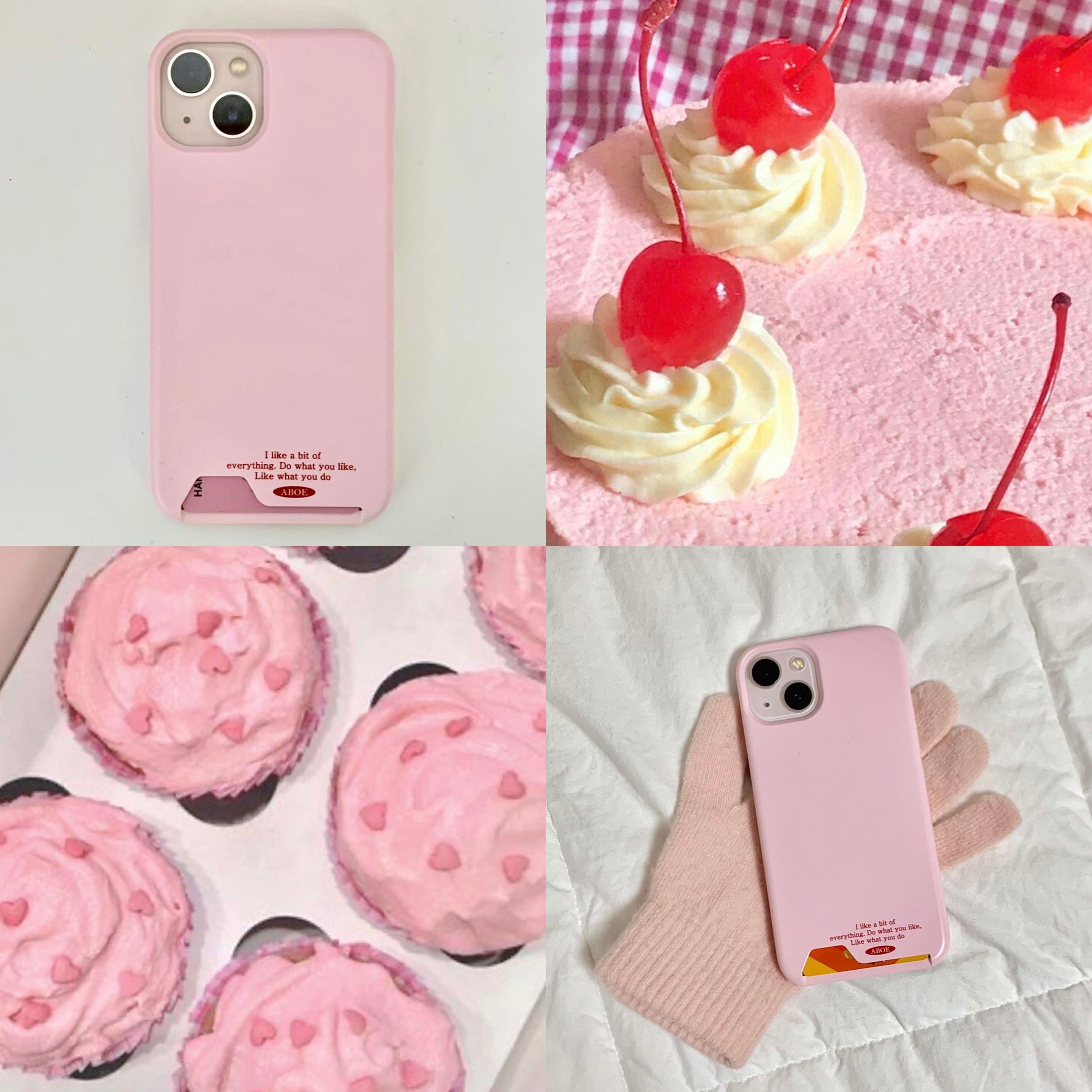 STRAWBERRY PINK CARD CASE