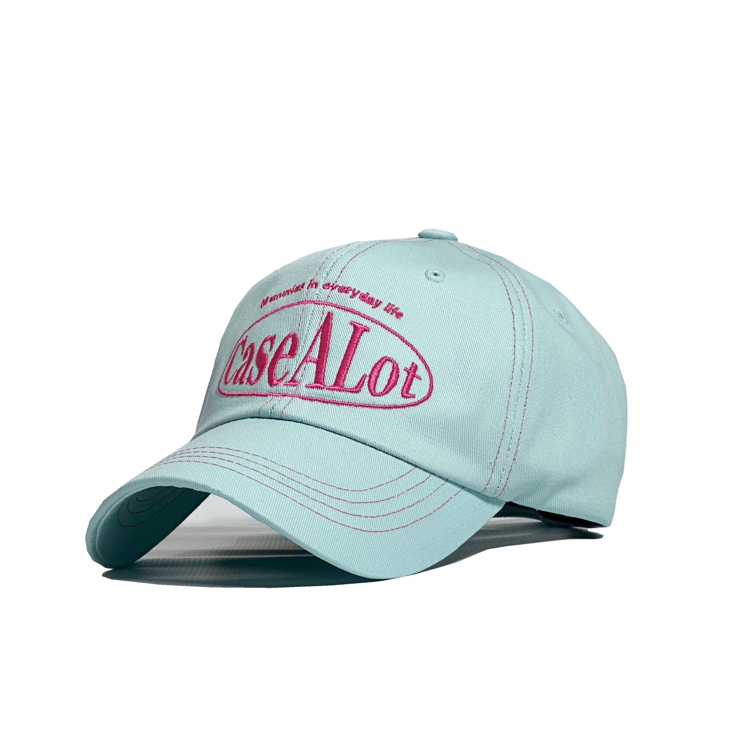 Circle logo ball cap - Pastel blue