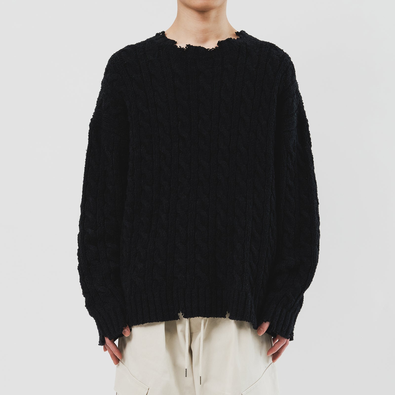 Vintage Damage Knit (3color)