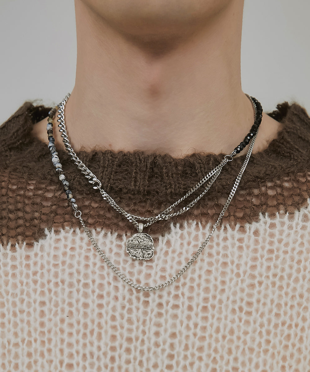 [SET] Handmade Layered OS Necklace