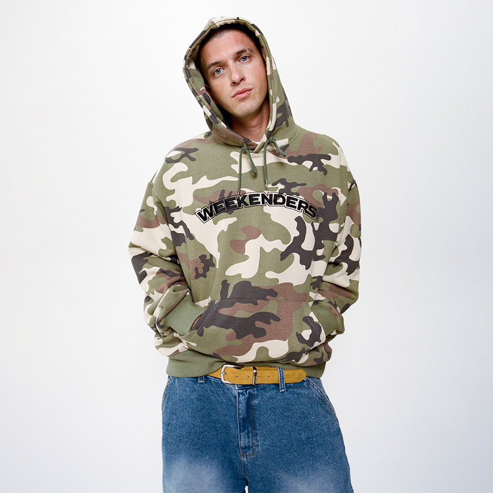 CRACK LOGO HOODIE (CAMO)