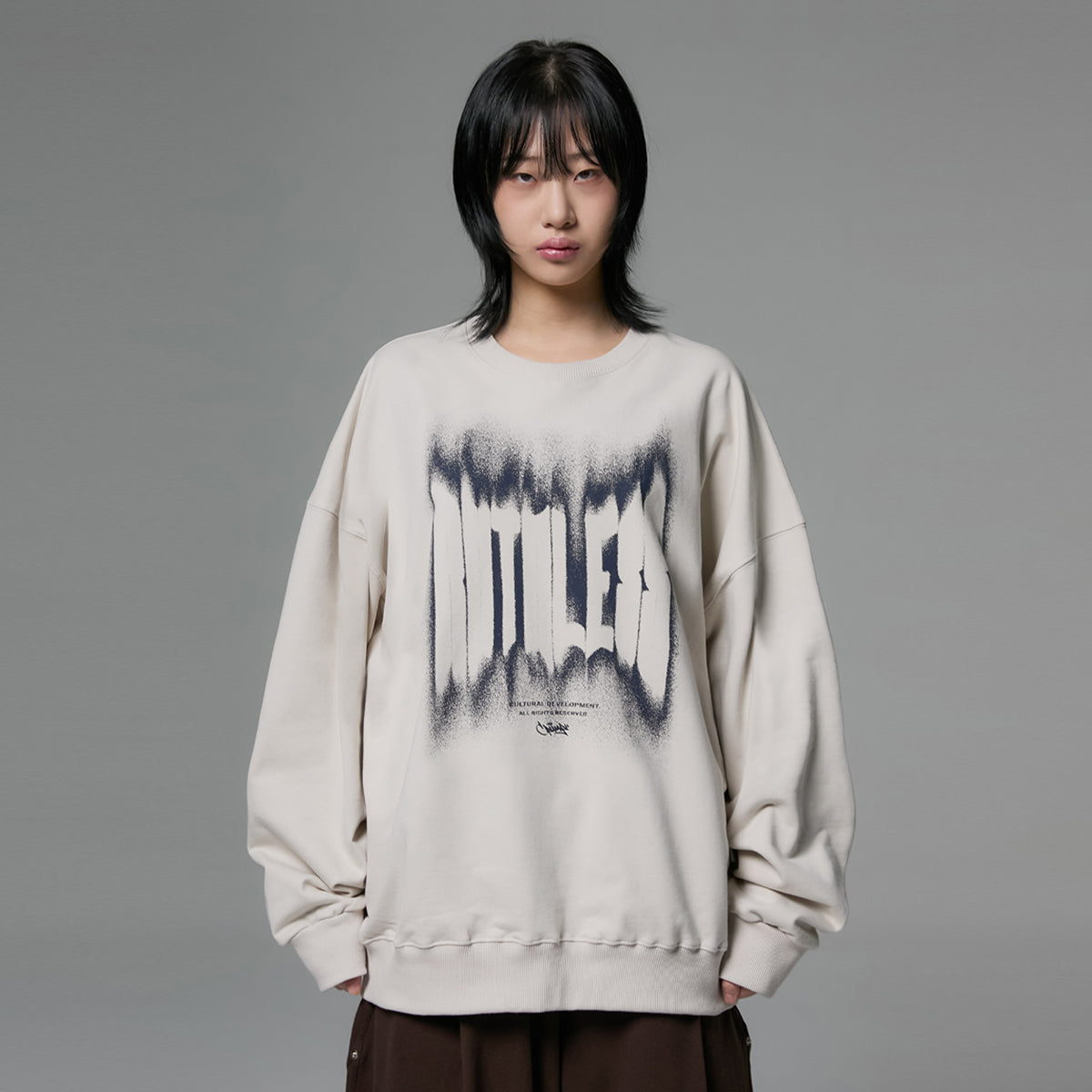 Spread Sweatshirt [Beige]