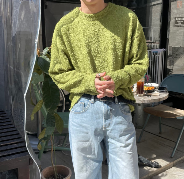 テイルラウンドネックニット / [Unisex] Tail round neck knit(5color)