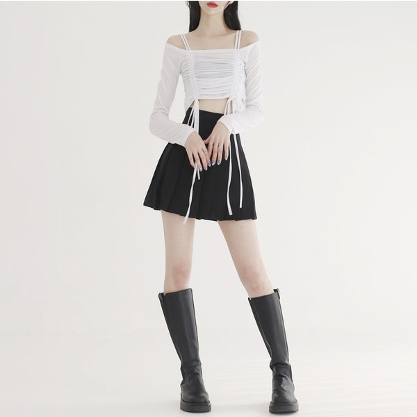 Hahn Basic Pleats Skirt