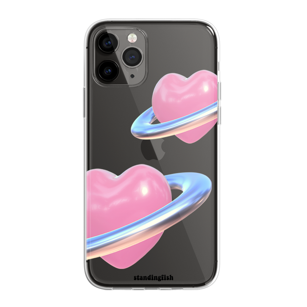 heart planet P3 phone case