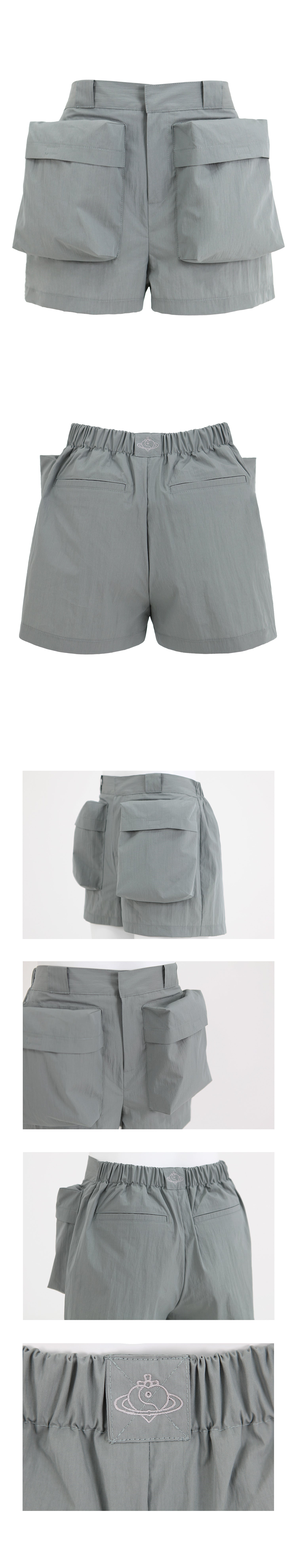 POCKET PANTS IN KHAKI GREY