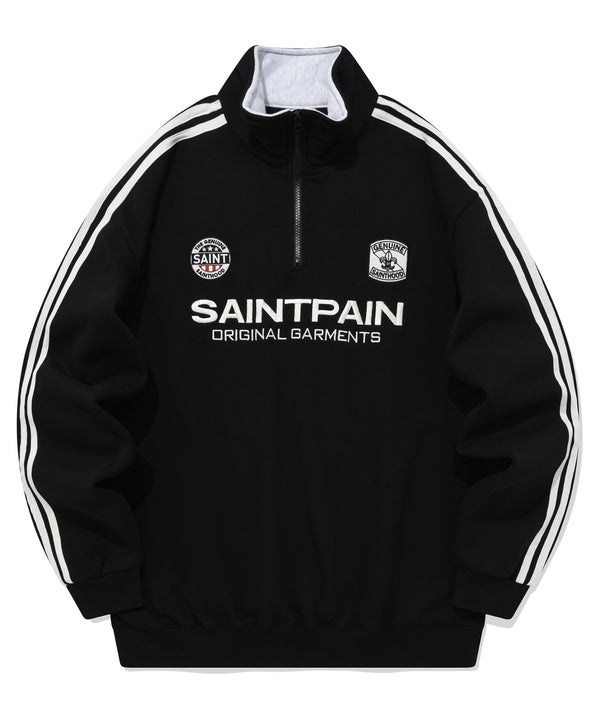 SP SAINT CLUB HALF ZIP_BLACK