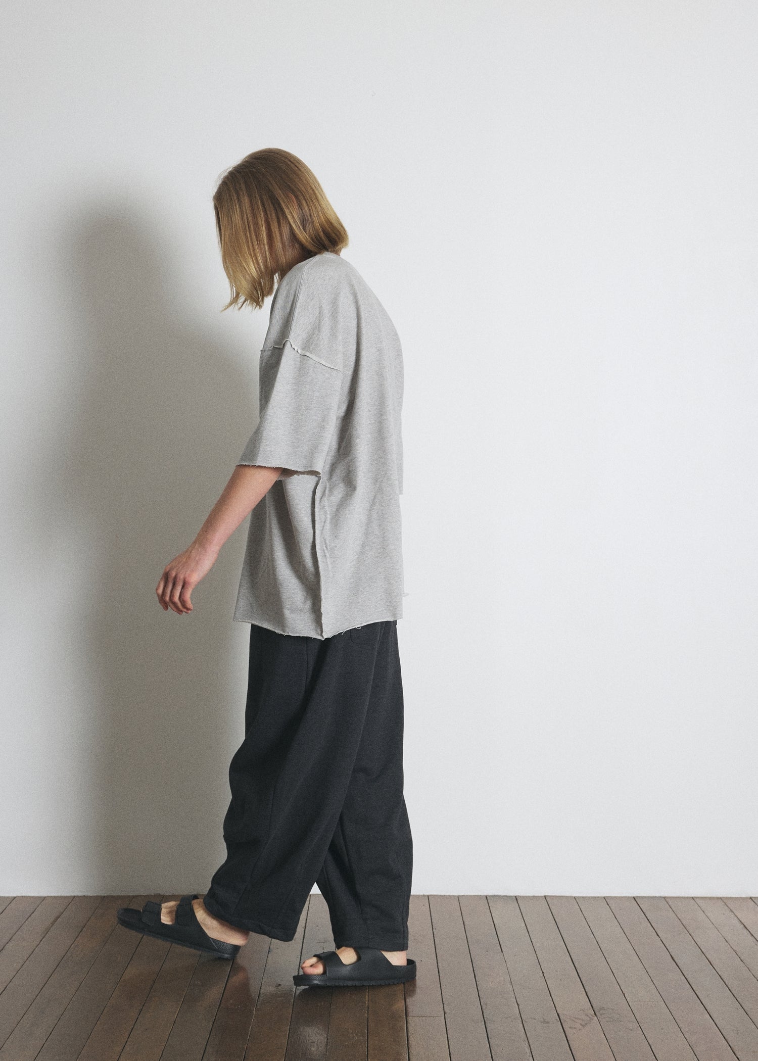 HEAVY-TERRY BALLOON SWEAT PANTS (Charcoal)