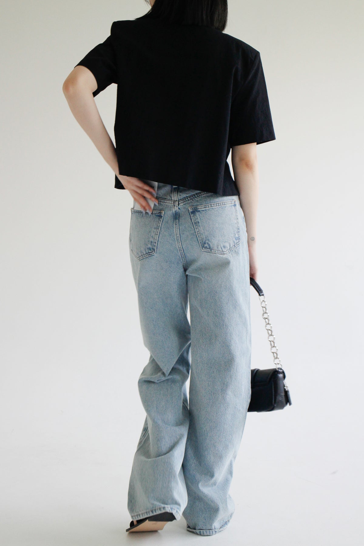 no.1297 Strong Light Blue Wide Pants