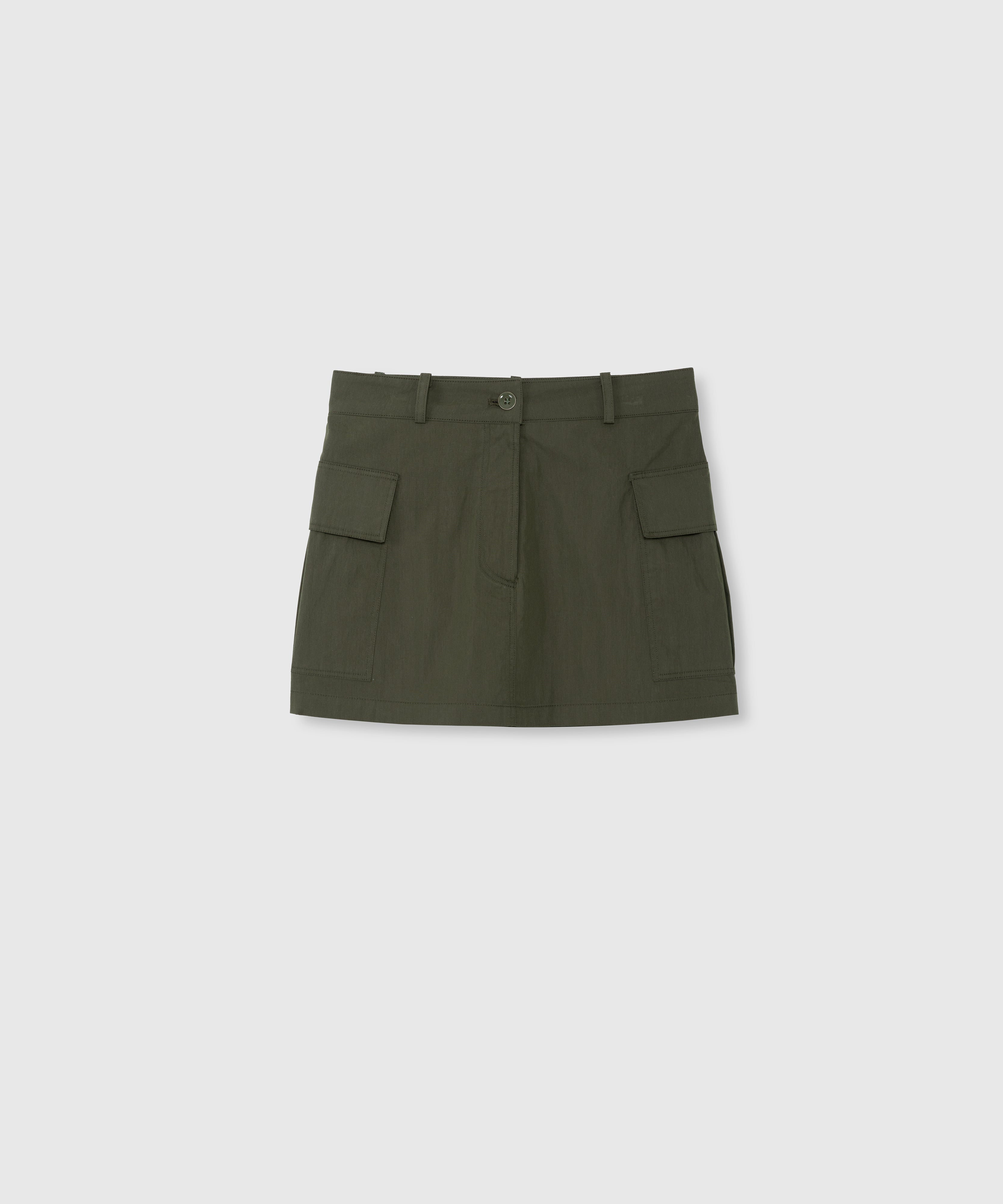 CARGO SKIRT_KHAKI