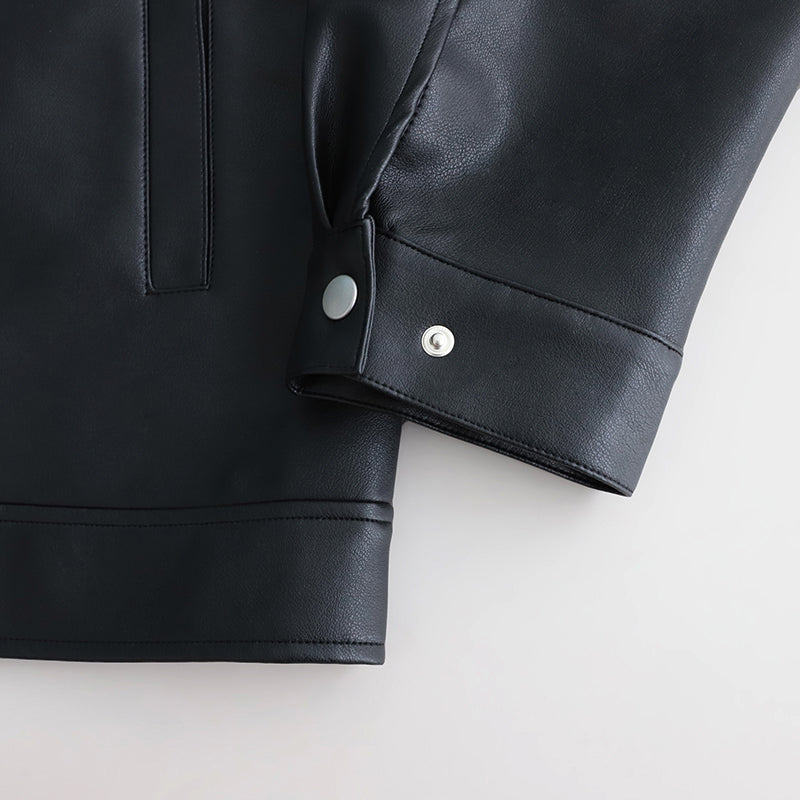 Cent Archive vegan leather jacket