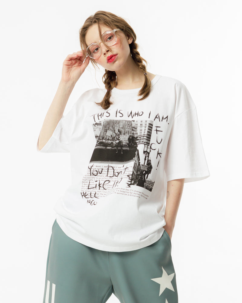 Punk Vintage-T white