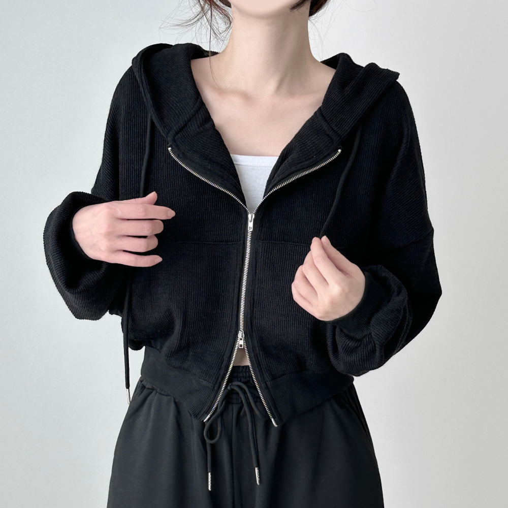 Tish Two Way Hood Zip Up