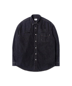 GB Denim Oversize Shirt (Black)