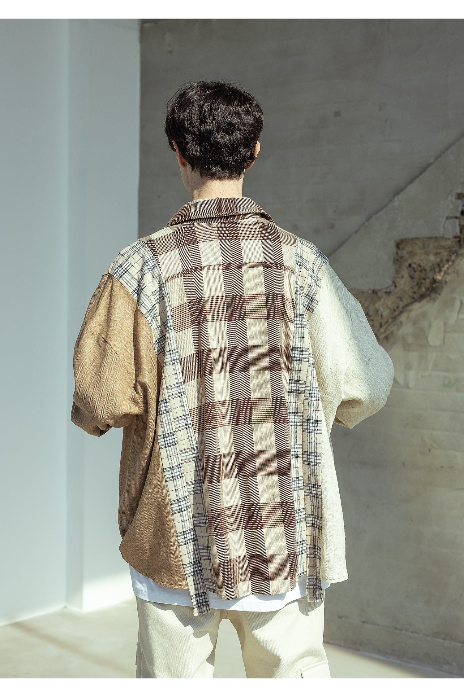 MULTI CHECK OVERSIZED SHIRTS