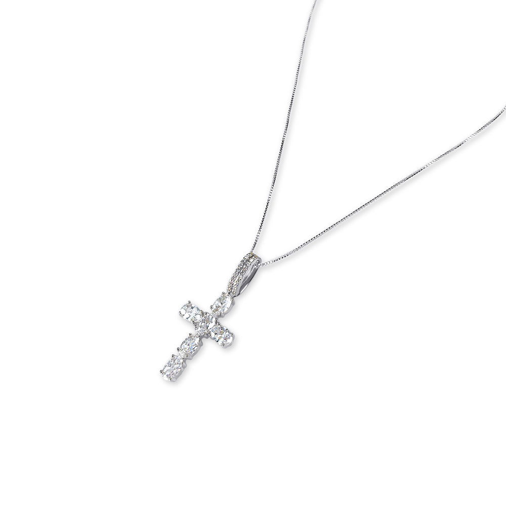 [MONSTA X] Dike Cross Necklace (silver)