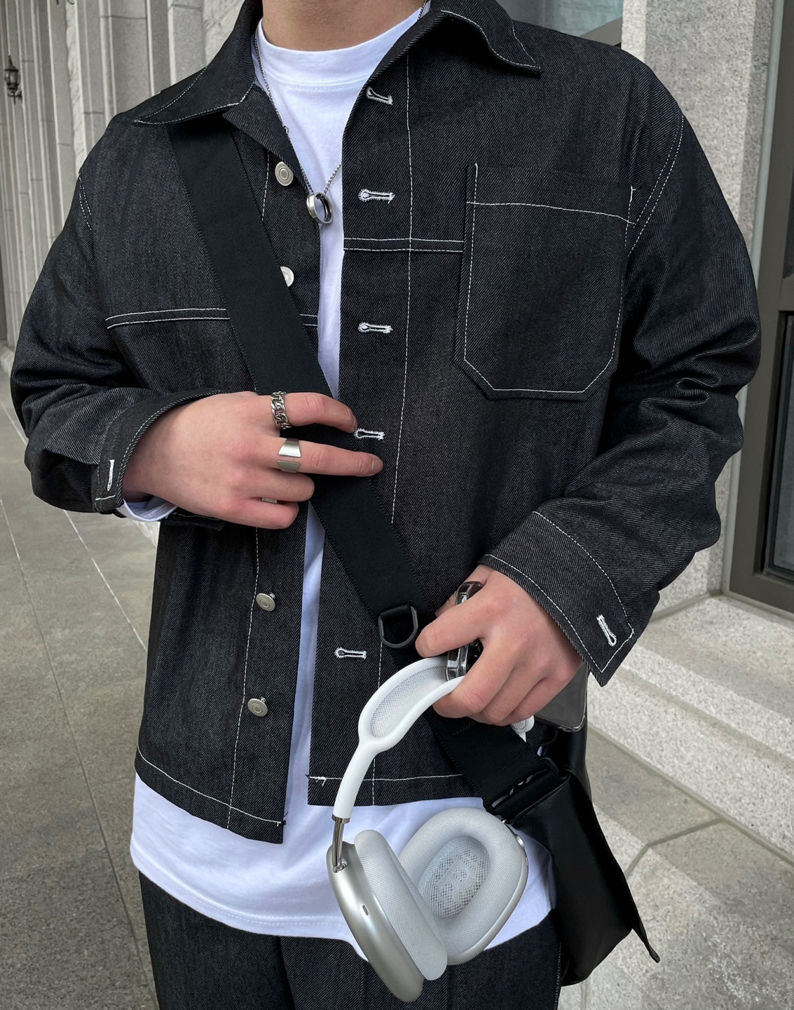 DEF DENIM LOOSEFIT JACKET